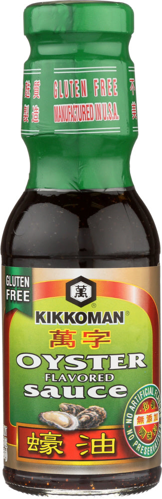 KIKKOMAN: Oyster Flavored Sauce Green Label, 12.4 oz