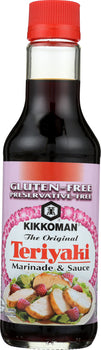 KIKKOMAN: Gluten-Free Teriyaki Marinade & Sauce, 10 oz