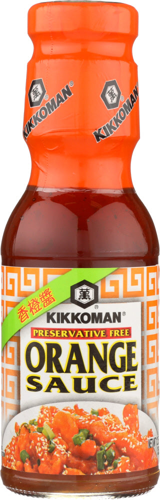 KIKKOMAN: Preservative Free Orange Sauce, 12.5 oz