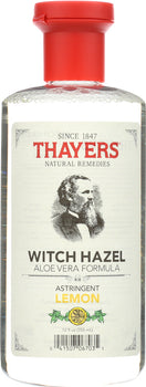 THAYERS: Lemon Witch Hazel with Aloe Vera Formula Astringent, 12 oz