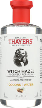 THAYER: Witch Hazel Coconut Aloe Toner, 12 oz