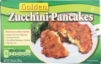 GOLDEN: Zucchini Pancakes 8 Count, 10.6 oz