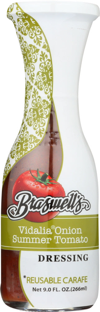 BRASWELL: Vidalia Onion & Summer Tomato Salad Dressing, 9 oz