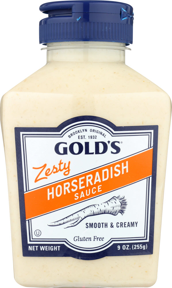 GOLDS: Horseradish Sauce Mild Squeeze, 9 oz