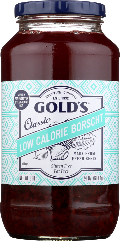 GOLDS: Borscht Soup Low Calorie, 24 oz