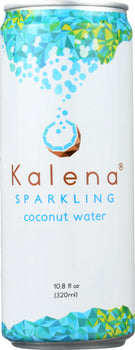 KALENA SPARKLING COCONUT WATER: Organic Coconut Water Sparkling, 10.8 oz