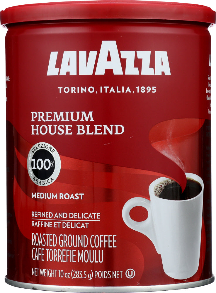 LAVAZZA: Coffee Ground House Blend, 10 oz