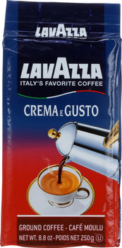 LAVAZZA: Coffee Brick Crema Gusto Ground, 8.8 oz