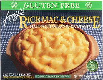 AMY'S: Gluten Free Rice Pasta Rice Mac & Cheese, 9 Oz