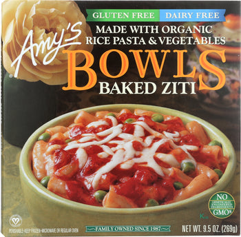 AMY'S: Baked Ziti Bowl, 9.5 oz