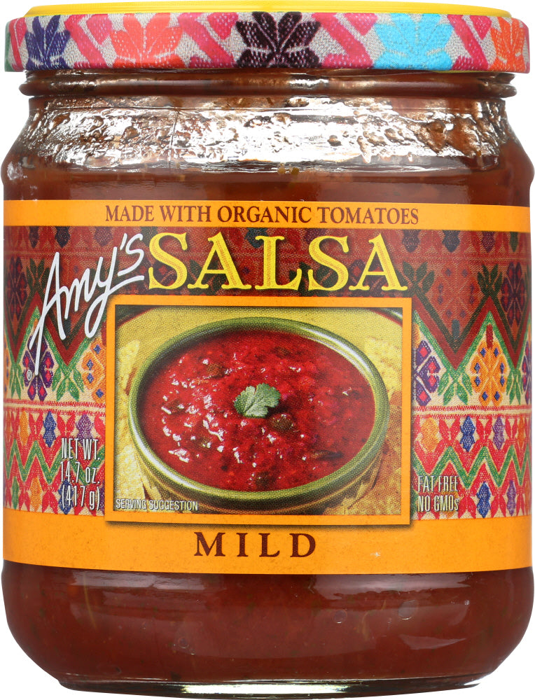 AMY'S: Salsa Mild, 14.7 oz