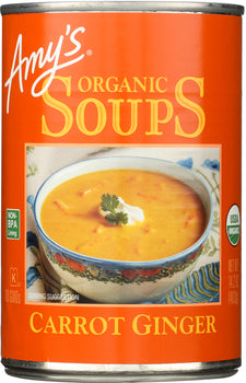 AMYS: Soup Carrot Ginger Organic, 14.2 oz