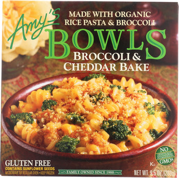 AMY'S: Broccoli & Cheddar Bake Bowl, 9.5 oz