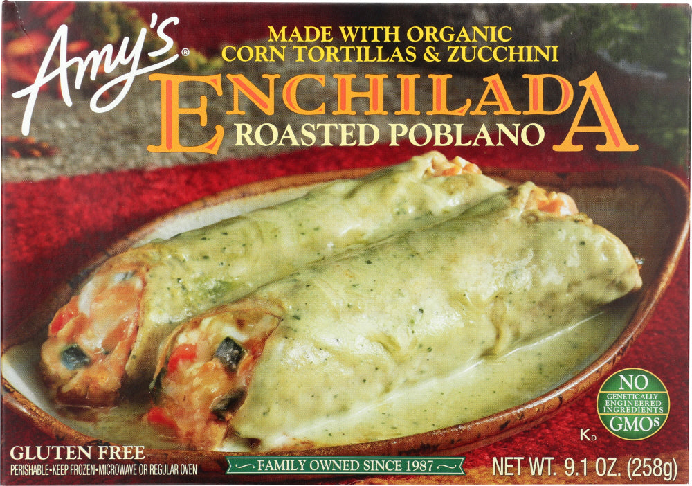 AMYS: Enchilada Roasted Poblano, 9.15 oz