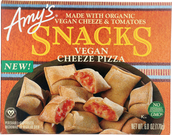 AMYS: Vegan Cheeze Pizza Snack, 6 oz