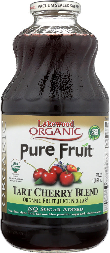 LAKEWOOD: Organic Pure Fruit Tart Cherry Blend, 32 oz