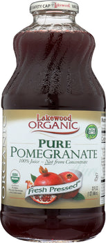 LAKEWOOD: Organic Pure Pomegranate Juice, 32 oz