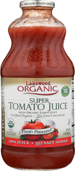 LAKEWOOD: Juice Super Tomato Organic, 32 oz