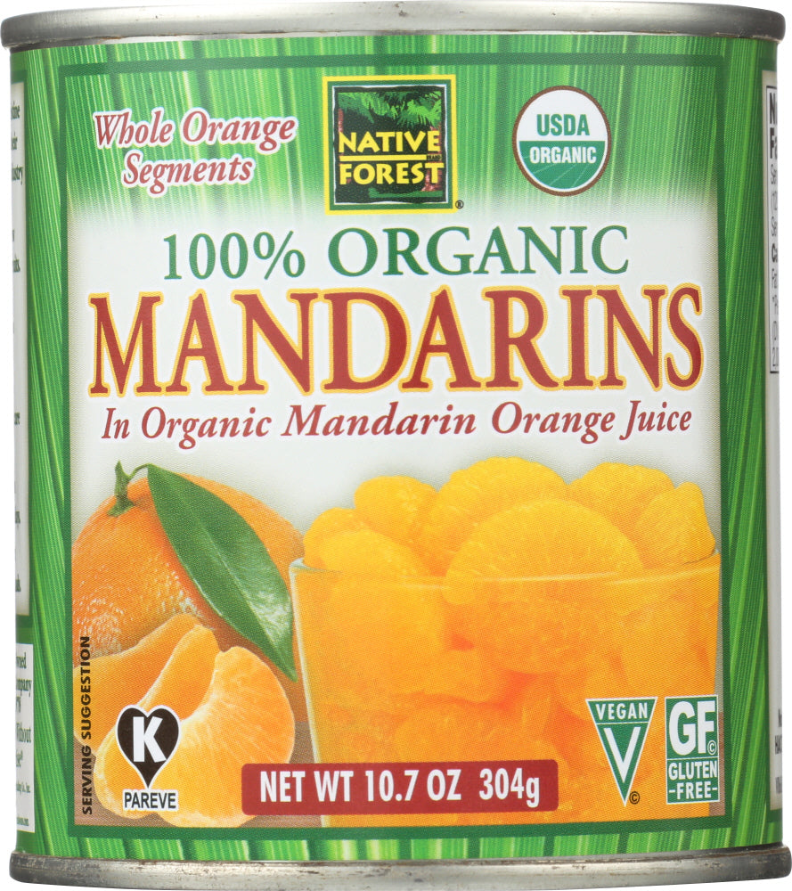 NATIVE FOREST: Organic Mandarin Oranges, 10.75 oz