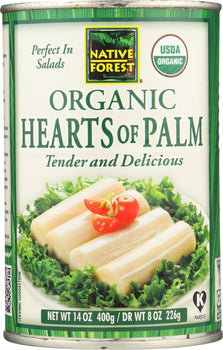 NATIVE FOREST: Organic Hearts of Palm, 14 oz