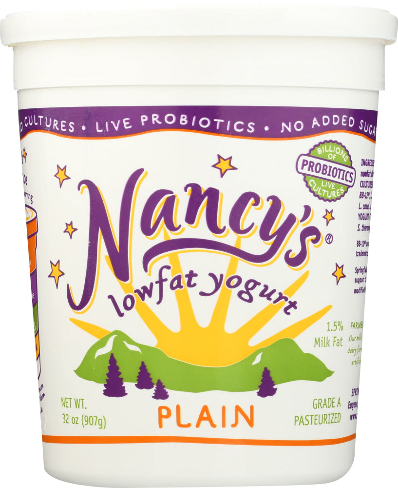 NANCYS: Lowfat Yogurt Plain, 32 oz