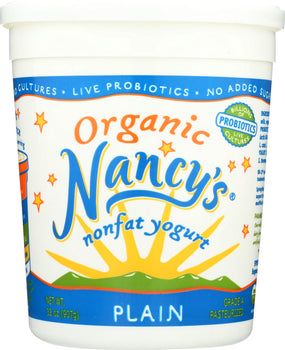 NANCY'S: Organic Plain Nonfat Yogurt, 32 oz