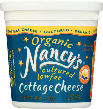 NANCYS: Organic Lowfat Cottage Cheese, 8 oz