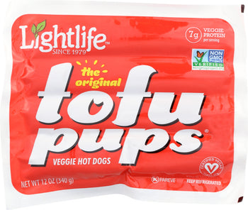 LIGHTLIFE: Tofu Pups Original, 12 oz