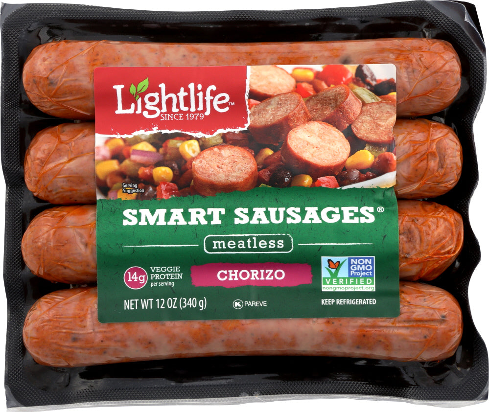 LIGHTLIFE: Smart Sausage Chorizo, 12 oz