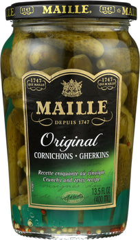 MAILLE: Original Cornichons Gherkins, 13.5 oz