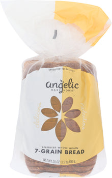 ANGELIC BAKEHOUSE: Sprouted Whole Grain 7-Grain Bread, 24 oz