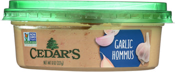 CEDARS: Garlic Hummus, 8 Oz