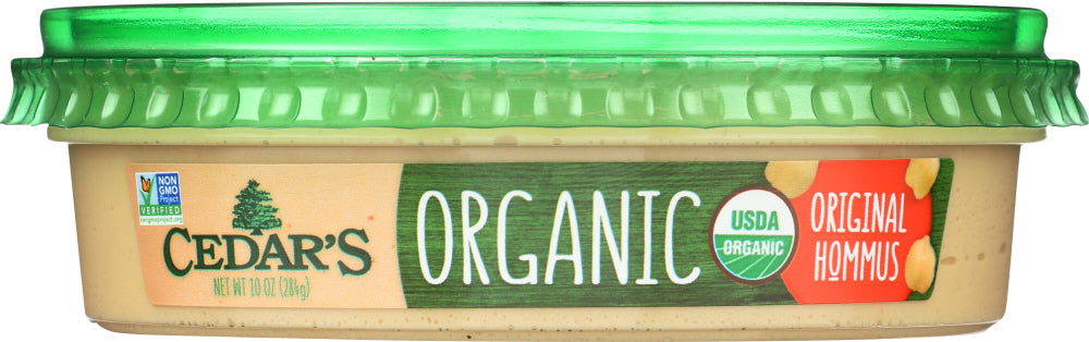 CEDAR'S: Organic Original Hommus, 10 oz