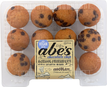 ABE'S: Vegan Chocolate Chip Muffins, 10 Oz