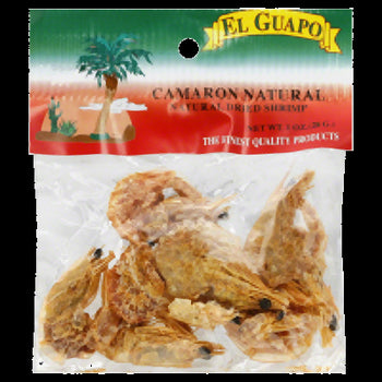 EL GUAPO: Natural Dried Shrimp, 1 oz