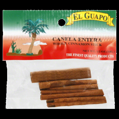 EL GUAPO: Canela Entera Cinnamon Stick, 0.25 oz