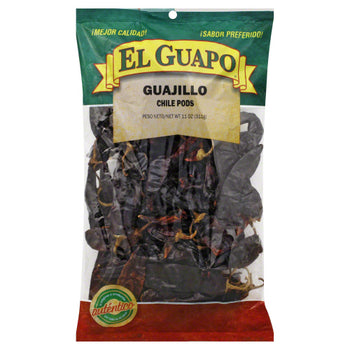 EL GUAPO: Spice Guajillo Chili Pods, 11 oz