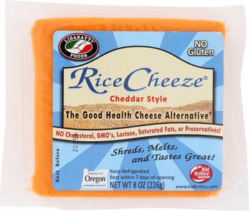 LISANATTI FOODS: Rice Cheeze Cheddar Style, 8 oz