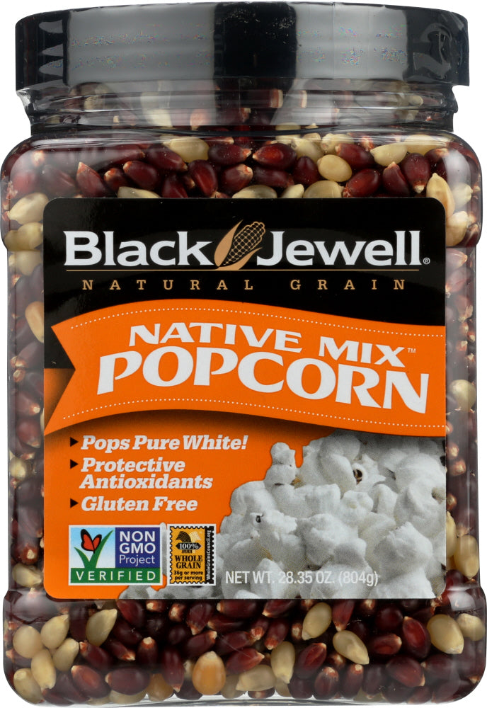 BLACK JEWELL: Popcorn Jar Native Mix, 28.35 oz