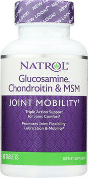 NATROL: Glucosamine Chondroitin and MSM, 90 tb