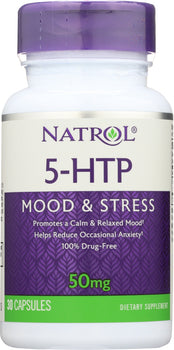 NATROL: 5-HTP 50 mg, 30 Capsules