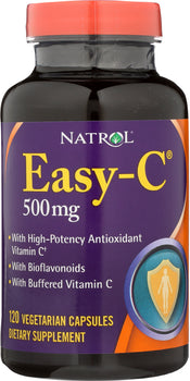 NATROL: Easy-C 500 mg with Bioflavonoids, 120 vcaps