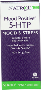 NATROL: Mood Positive 5-HTP, 50 Tablets