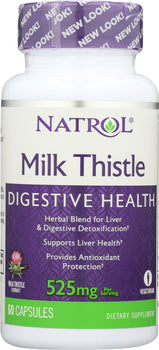 NATROL: Milk Thistle Advantage 525 mg, 60 veggie caps