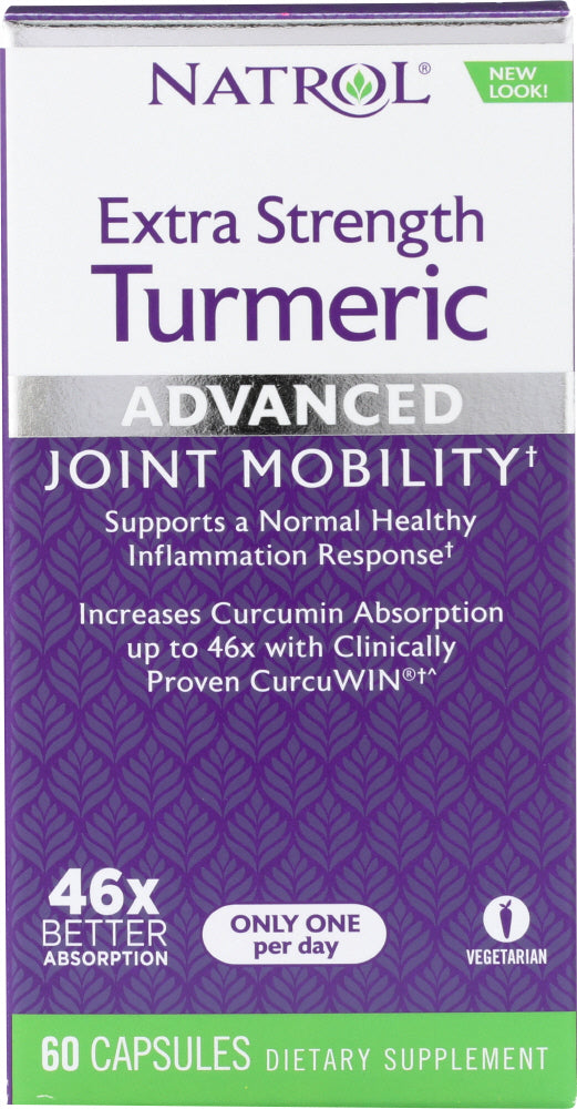 NATROL: Turmeric High Absorption, 60 cp