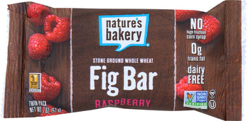 NATURE'S BAKERY: Whole Wheat Fig Bar Raspberry, 2 oz