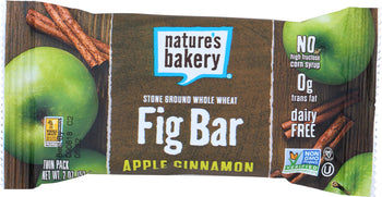 NATURE'S BAKERY: Whole Wheat Fig Bar Apple Cinnamon, 2 oz