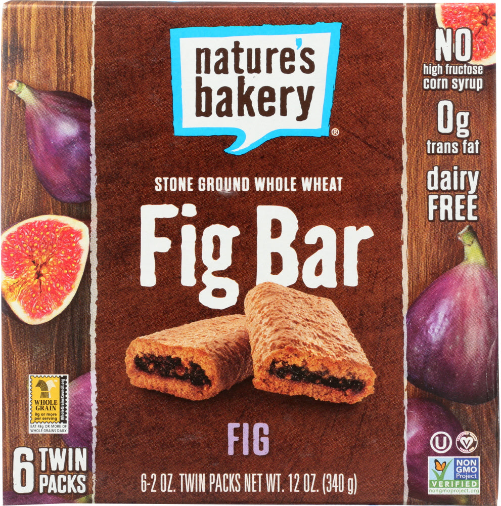 NATURE'S BAKERY: Stone Ground Whole Wheat Fig Bar, 12 oz