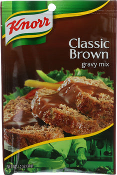 KNORR: Classic Brown Gravy Mix, 1.2 Oz