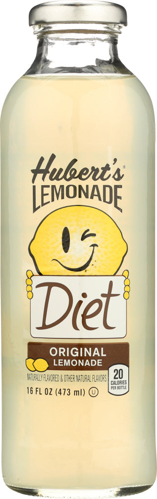 HUBERT'S LEMONADE: Diet Original Lemonade, 16 oz